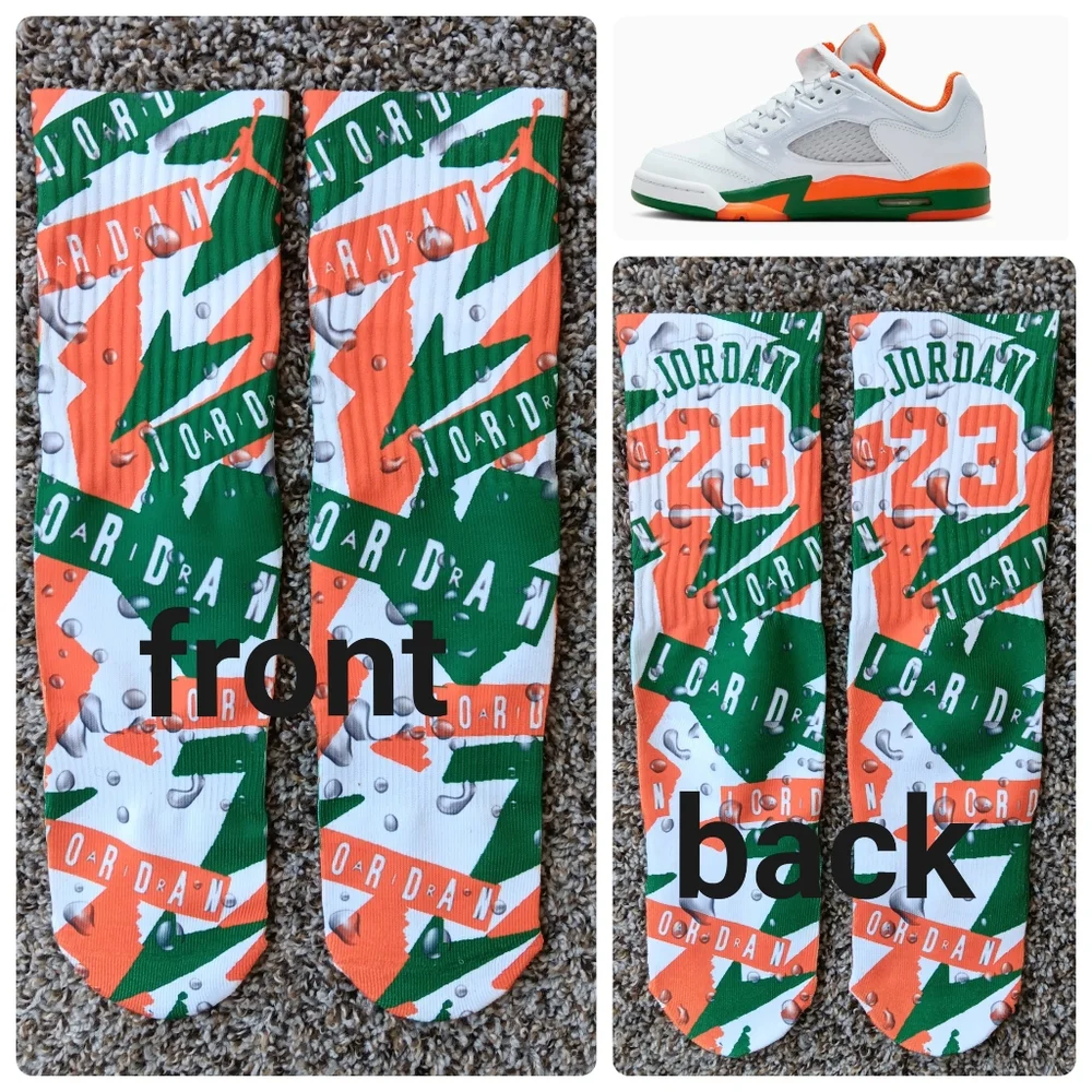 Jordan 5 hurricanes socks - Picture 1 of 2